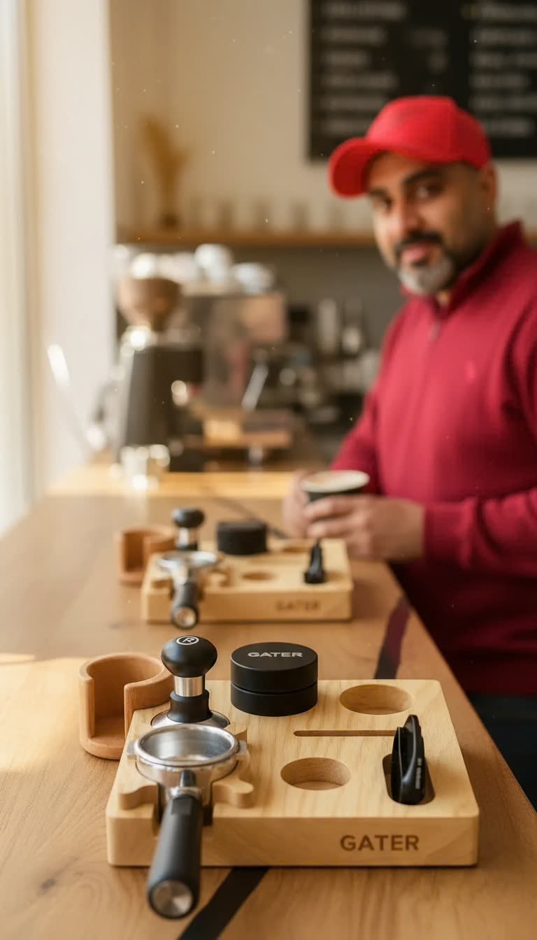 استند لوازم قهوه 